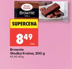 Biedronka Brownie Słodka Kraina oferta