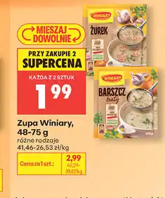 Biedronka Zupa Winiary oferta