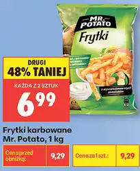 Biedronka Frytki karbowane Mr. Potato oferta