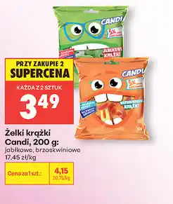 Biedronka Żelki krążki Candi oferta