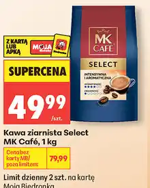Biedronka Kawa ziarnista Select MK Café oferta