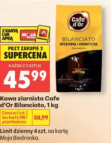 Biedronka Kawa ziarnista Cafe d'Or Bilanciato oferta