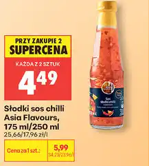 Biedronka Słodki sos chilli Asia Flavours oferta