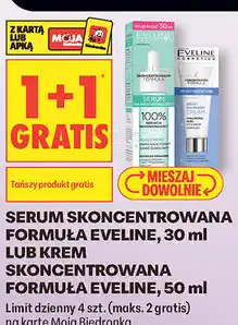 Biedronka SERUM SKONCENTROWANA FORMUŁA EVELINE, 30 ml LUB KREM SKONCENTROWANA FORMUŁA EVELINE, 50 ml oferta
