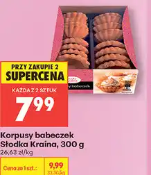 Biedronka Korpusy babeczek Słodka Kraina oferta