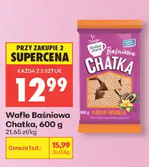 Biedronka Wafle Baśniowa Chatka oferta