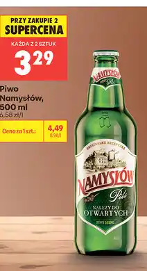 Biedronka Piwo Namysłów oferta