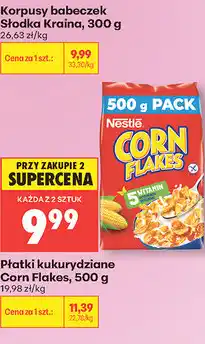 Biedronka Płatki kukurydziane Corn Flakes oferta