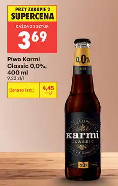 Biedronka Piwo Karmi Classic 0,0% oferta