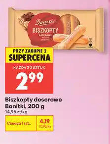 Biedronka Biszkopty deserowe Bonitki oferta
