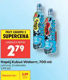 Biedronka Napój Kubuś Waterrr oferta