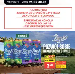 Biedronka Piwo Žatecký 0,0% oferta
