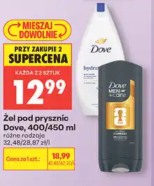 Biedronka Żel pod prysznic Dove, 400/450 ml oferta