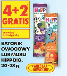 Biedronka BATONIK OWOCOWY LUB MUSLI HIPP BIO oferta