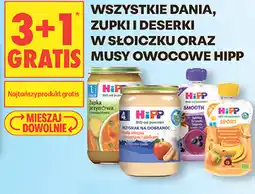 Biedronka WSZYSTKIE DANIA, ZUPKI I DESERKI W SŁOICZKU ORAZ MUSY OWOCOWE HiPP oferta