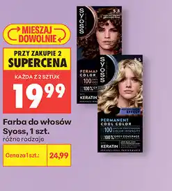Biedronka Farba do włosów Syoss, 1 szt oferta