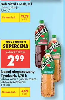 Biedronka Napój niegazowany Tymbark oferta