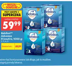 Biedronka Bebilon** Advance Pronutra, 1000 g: 2, 3, 4, 5 oferta