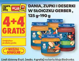 Biedronka DANIA, ZUPKI I DESERKI W SŁOICZKU GERBER, 125 g-190 g oferta