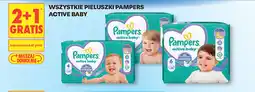 Biedronka Wszystkie pieluszki Pampers Active Baby oferta