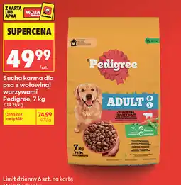 Biedronka Sucha karma dla psa z wołowiną i warzywami Pedigree oferta