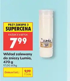Biedronka Wkład zalewany do zniczy Lumia oferta
