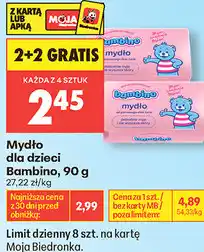 Biedronka Mydło dla dzieci Bambino oferta