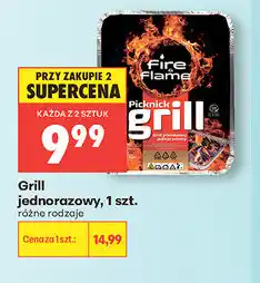 Biedronka Grill jednorazowy oferta