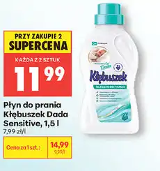Biedronka Płyn do prania Kłębuszek Dada Sensitive oferta