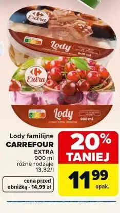 Carrefour Lody familijne CARREFOUR EXTRA oferta