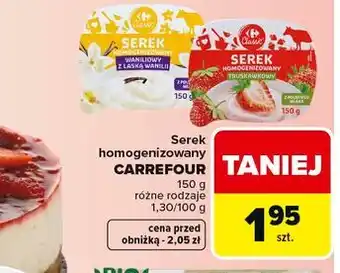 Carrefour Serek homogenizowany oferta