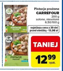 Carrefour Pistacje prażone CARREFOUR oferta