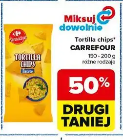 Carrefour Tortilla chips CARREFOUR oferta