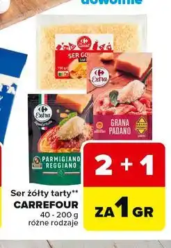 Carrefour Ser żółty tarty CARREFOUR oferta