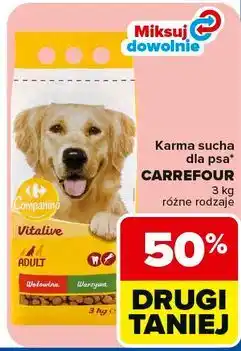 Carrefour Karma sucha dla psa Carrefour oferta