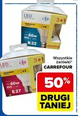 Carrefour Wszystkie żarówki CARREFOUR oferta