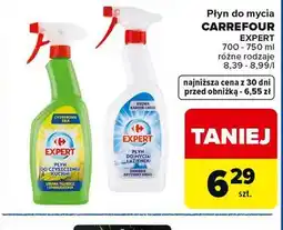 Carrefour Płyn do mycia CARREFOUR EXPERT 700 - 750 ml, różne rodzaje oferta