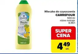 Carrefour Mleczko do czyszczenia CARREFOUR 500 ml, różne rodzaje oferta