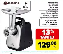 Carrefour Maszynka do mięsa MANDINE MMG600-24 oferta