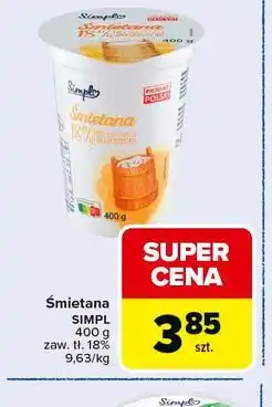 Carrefour Śmietana oferta