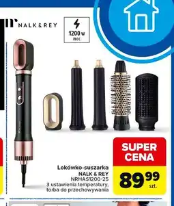 Carrefour Lokówko-suszarka NALK & REY NRHAS1200-25 oferta