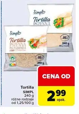 Carrefour Tortilla oferta
