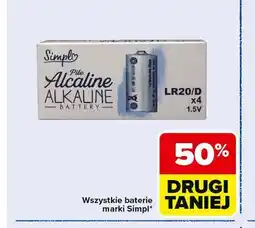 Carrefour Wszystkie baterie marki Simpl oferta