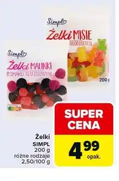 Carrefour Żelki SIMPL oferta