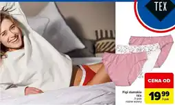Carrefour Figi damskie TEX 3-pak różne wzory oferta