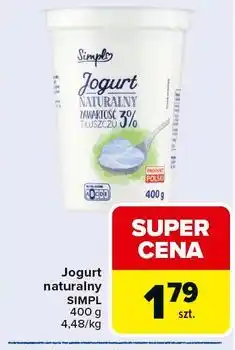 Carrefour Jogurt naturalny oferta