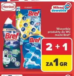 Carrefour Wszystkie produkty do WC Bref oferta