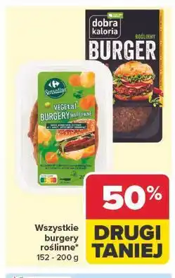 Carrefour Wszystkie burgery roślinne oferta