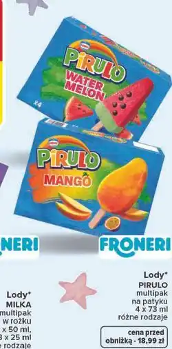 Carrefour Lody Pirulo multipak oferta