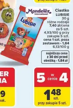 Carrefour Ciastko LUBISIE oferta